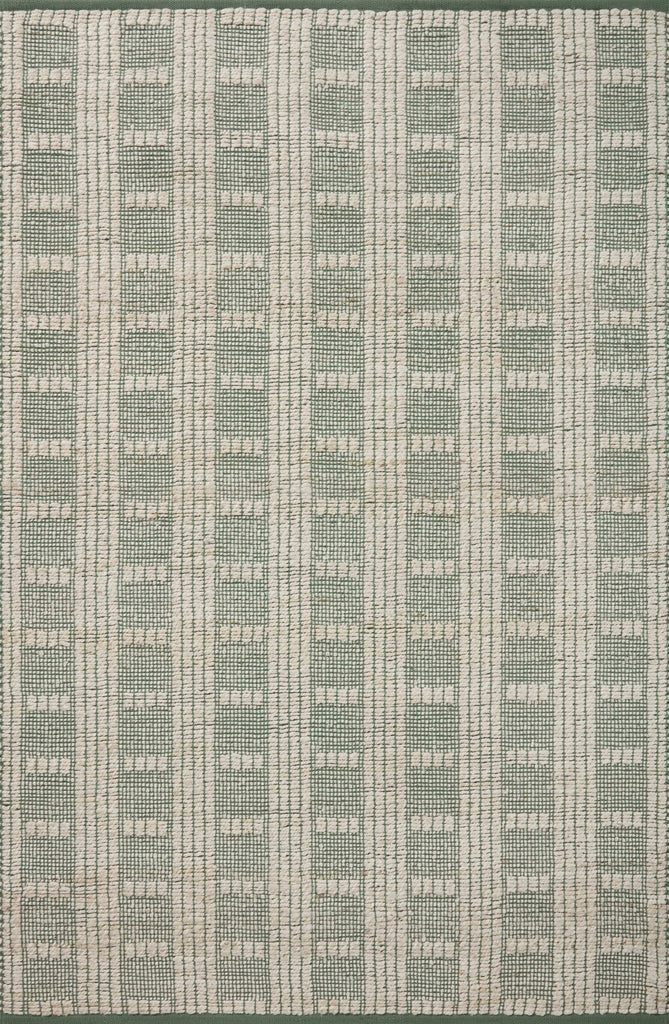 Angela Rose x Loloi 2'0" 3'0" Ivory/Sage Small Colton CON-03 Area Rug