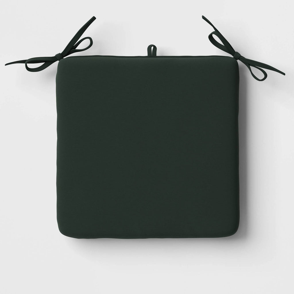 16"x16" Outdoor Chair Seat Cushion Fern Shower Green - Room Essentials