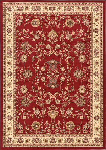 Unique Loom Washington Sialk Hill Area Rug - 7' x 10' Burgundy